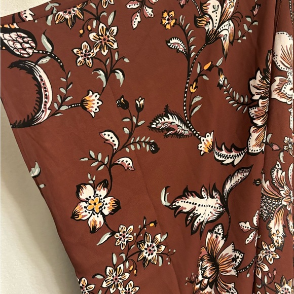 Maurices Floral🌹 Print Open Front Kimono one size medium - Picture 4 of 6